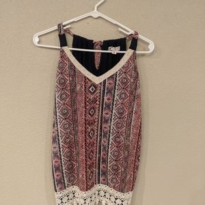 Pattern Tank Top